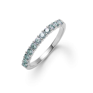 Shining Smiles Boutique Rosecliff Alexandrite Stackable Ring in 14K Gold (June)