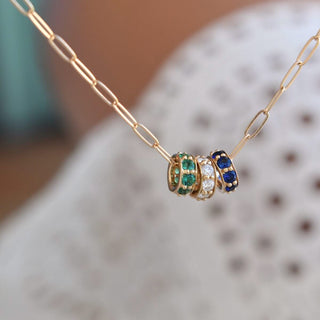 Shining Smiles Boutique Rosecliff Birthstone Bead in 14K Gold