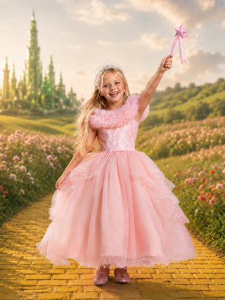 Pink Sparkle Good Witch Costume Dress | Shining Smiles Boutique