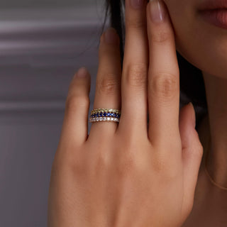 Shining Smiles Boutique Rosecliff Birthstone Stackable Ring in 14K Gold