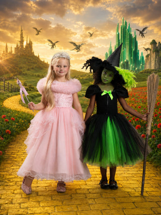 Pink Sparkle Good Witch Costume Dress | Shining Smiles Boutique