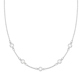 Shining Smiles Boutique Petite 5 Birthstone Necklace in 14K Gold