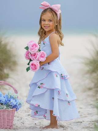 Pretty Petal Southern Belle Tiered Dress | Shining Smiles Boutique