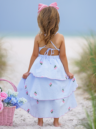 Pretty Petal Southern Belle Tiered Dress | Shining Smiles Boutique