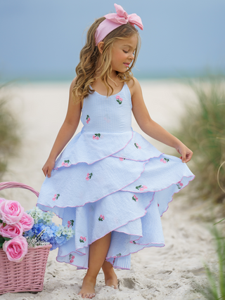 Pretty Petal Southern Belle Tiered Dress | Shining Smiles Boutique